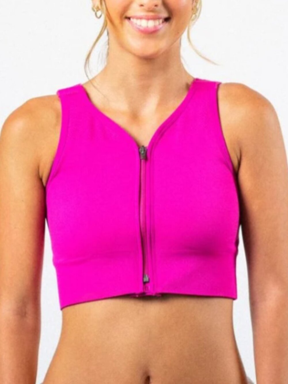 Prairie Wear HuggerPrima Post Surgical Compression Bra Binder Recovery Medium